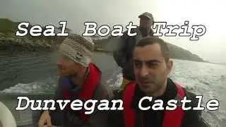 Seal Boat Trip. Dunvegan Castle,Skye Islands - Scotland.