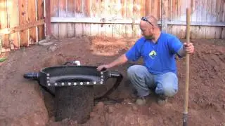 Pond Plumbing How to -  Compaction & Labeling Pipes