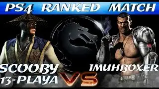 Mortal Kombat X: 1st Ranked Match - IMUHBOXER vs Scooby 13 Playa