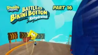 Slopes of Sand Mountain.. Spongebob Squarepants: Battle for Bikini Bottom --Playthrough-- Part 16