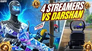 4 Pro Streamers SHOCKED ‼️ Abused & Called me H@cker after this 💀 - DARSHAN VS STREAMERS | BGMI 