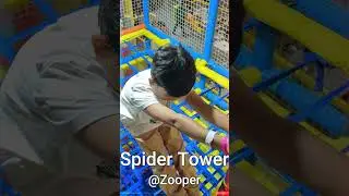 Spider Tower @ Zooper Trampoline Park | Fun | Shorts 8