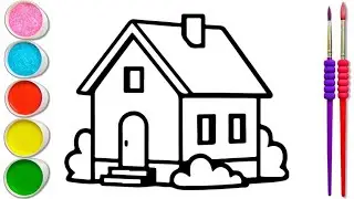 Simple House Drawing Tutorial for Beginners