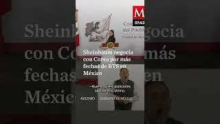 Sheinbaum pidi&oacute; al presidente de Corea del Sur m&aacute;s conciertos de BTS en M&eacute;xico