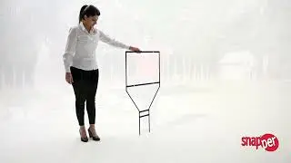 H Frame Real Estate Sıgn Black 24X18 Montaj
