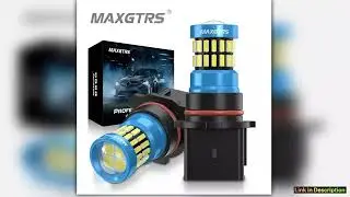 2x Auto P13W LED Error Free Canbus 4014 3030 SH24W LED Bulbs For 20082012 Audi A4 Q5 Daytime Runnin