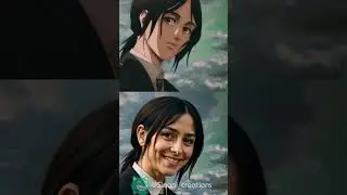 Epic Attack on Titan Scenes in Real Life! 😱⚔️ | Stunning AI Animation  #eren #attackontitan