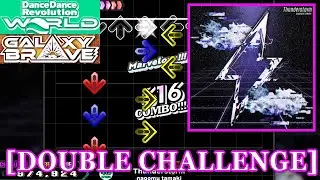 【DDR WORLD】 Thunderstorm / nagomu tamaki [DOUBLE CHALLENGE] 譜面確認+Clap