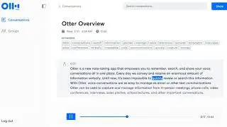Otter -- Where your conversations live