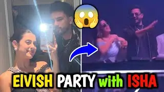 Omg😱 Isha Malviya New Year Party Celebrated with Elvish Yadav in Goa | 