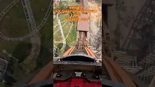 INSANE Goliath POV | Intense Hybrid Coaster Thrills at Six Flags Great America