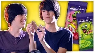 British People Try Rare Freddo Flavours