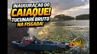 CAIMAN 100 Hidro2Eko: Testei o novo caiaque e os tucunares n&atilde;o deram tr&eacute;gua!