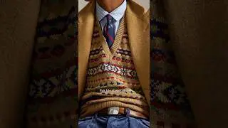 После нескольких месяцев поисков я наконец нашла жилет в стиле Fair Isle, который мне очень понра...