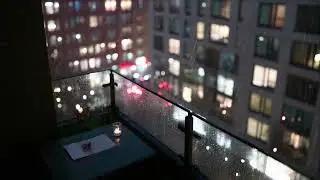 Relaxing City Lights at Night 🌙 Calm Music for Deep Sleep & Stress Relief
