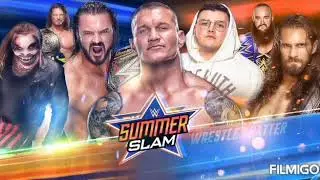 WWE SUMMER SLAM 2020 OFFICIAL MATCH CARD BY WRESLING MEDIA😄😀