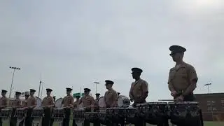 The Commandants Own percussion section (tenor cam) || 