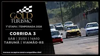 Gold Turismo CORRIDA 3 - Etapa 1 Autódromo Tarumã 31.01.2026