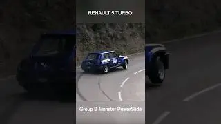 RENAULT 5 Turbo || 300+Hp/900Kg  Group B Drift #hillclimbmonster