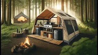 🏕️ Coleman Skylodge Screened Canopy Tent | Best Kitchen Tents for Camping 🍳