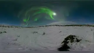 Aurora expedition full Moon, 360, Virtual tour, Abisko, Sweden - Lights over Lapland AB