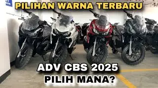 PILIHAN WARNA HONDA ADV 160 CBS TERBARU 2025 I FULL COLOR