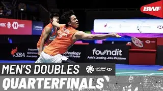 KFF Singapore Badminton Open 2024 | He/Ren (CHN) vs. Goh/Izzuddin (MAS) | QF