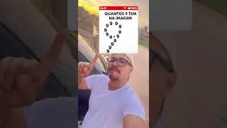 😵&zwj;💫 Quantos N&Uacute;MEROS 9 Tem Aqui? 90% Erram! #viral #dicas #memes #trend