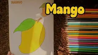 Learn Colors with Mango 🥭 | coloring for kids | kids learning videos 