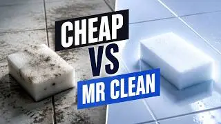 Cheap Magic Cleaning Sponges VS Mr. Clean Magic Eraser