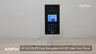 AP-VAC250FR Face Recognition HD SIP Video Door Phone(얼굴인식기능탑재 HD SIP 비디오 인터폰)