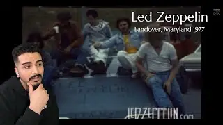 Reacting to Led Zeppelin - Landover, Maryland 1977 (Rare Film Series)