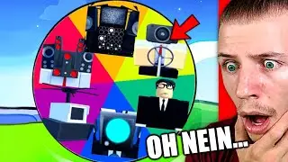 GLÜCKSRAD Entscheidet Mein TEAM (Geht Schief) in Roblox Toilet Tower Defense