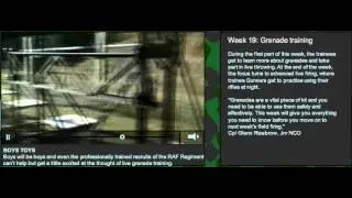 RAF Regiment Gunner Training: WEEK 19: Grenade Training