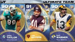 ЛЕГЕНДЫ RL 10 ДЖЕЙСОН ТЕЙЛОР, КУРТ УОРНЕР И ГЕЙЛ СЕЙЕРС | MADDEN 26 ULTIMATE TEAM