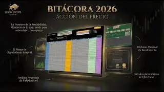 Diario de Trading 2026: Plantilla Excel GRATIS (Nivel Institucional) 📊