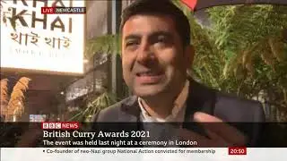 British Curry Awards 2021 BBC National News