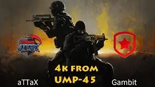 Gambit Dosia ace with ump-45 4k against ALTERNATE aTTaX (ESEA Premier)