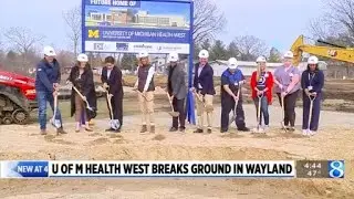 U-M Health West breaks ground in Wayland