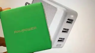 RAVPower Wall Charger 3 Port 30W Travel Charger Multi Port USB Charger