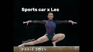 Sports car x Les || Gymnastics Floor music || by Tate McRae & Childish Gambino 