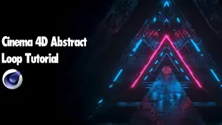 C4D ABSTRACT LOOP TUTORIAL (Cinema 4D Tutorial's)