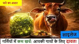 साइलेज:  | How to Make Silage for Cows (Step-by-Step) | Silage Making Process | Simple Silage Hindi