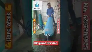 Ro plant Service #roplant #filter #service #treding #cg #raipur #song #live #technician #hardwork