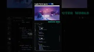 How to make login form using html css | Amazing Transparent login form