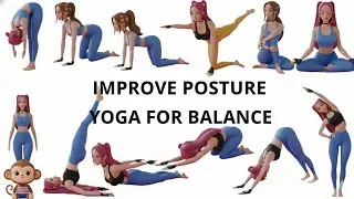 Healthy Spine Yoga for Kids | Back Stretches, Posture & Balance | With Rainbow