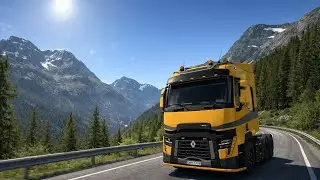 ГУСИ В ГОРАХ ИЛИ ИВЕТ DLC Nordic Horizons | MOZA TSW Truck Wheel |💿 Euro Truck Simulator 2 1.57