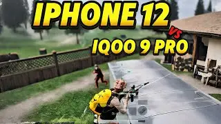 iQOO 9 Pro vs iPhone 12 😤 One Mistake = Death | TDM 1v1