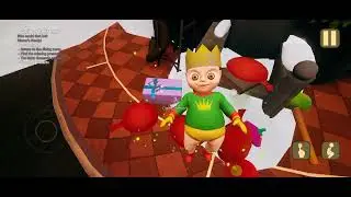The creepiest game The baby in yellow horror game #baby#babyinyellow#horrorgame #horror #horrorvideo