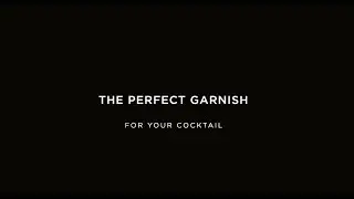 The perfect garnish by Patrick Pistolesi